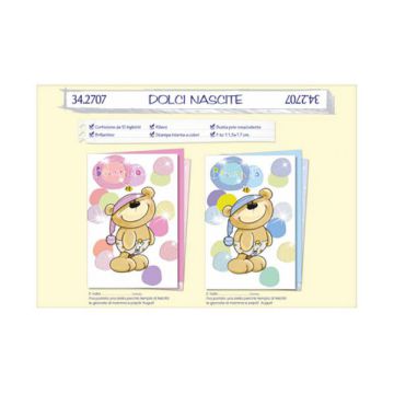Biglietto Dolci Nascite