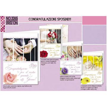 Biglietto Congratulazioni Sposini