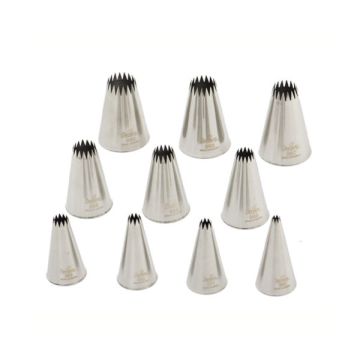 Set Cornetti Stella Francese Pz.10