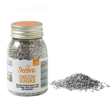 Bastoncini Di Zucchero Argento 90gr