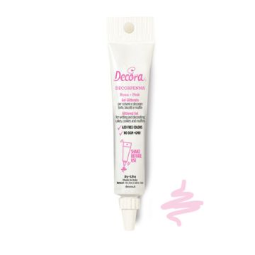 Penne In Gel Decorpenna Rosa Pz.1