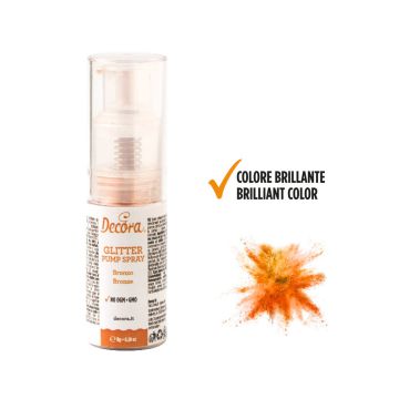 Spray Colorante Pump Glitter Bronzo Pz.1