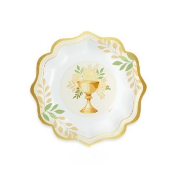 Piatti Holy Communion Cm.20 Pz.6