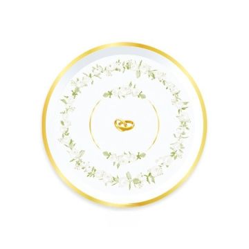 Piatti Matrimonio Cm.22 Pz.6