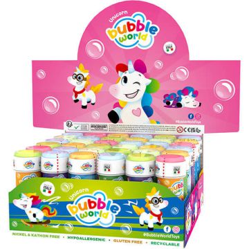 BOLLE DI SAPONE UNICORNO PZ.36