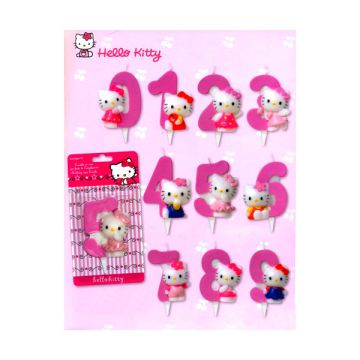 CANDELA HELLO KITTY NUMERO (8) PZ.1
