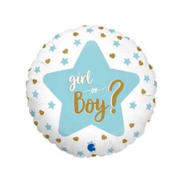 Palloncino Gender Reveal 18" Pz.1