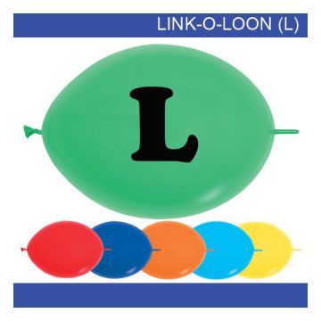 PALLONCINI LETTERA - (L) PZ.15