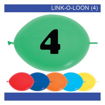 PALLONCINI NUMERO - (4) PZ.15