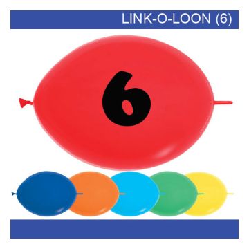 PALLONCINI NUMERO - (6) PZ.15