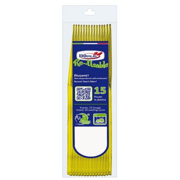 Coltelli Giallo Riutilizzabili Pz.15