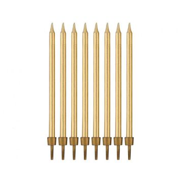 Candeline Stelo Oro Pz.8