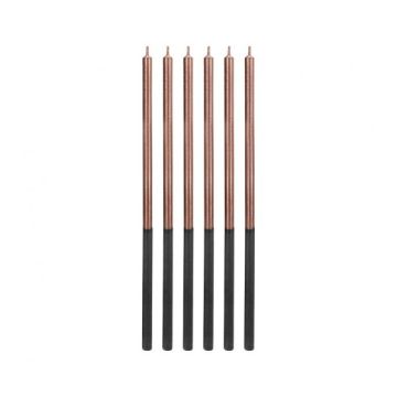 Candeline Stelo Platino Rose Gold Pz.6