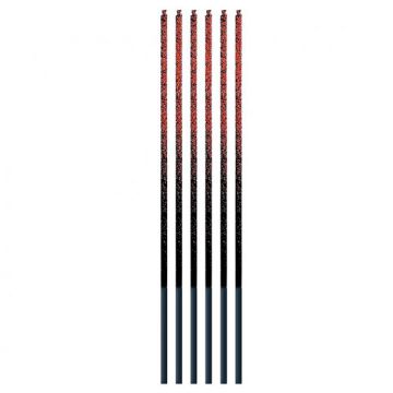 Candeline Stelo Rosse Glitterate Pz.6