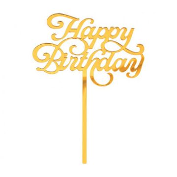 Cake Topper Happy Birthday Pz.1