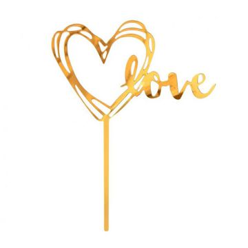 Cake Topper Love Pz.1