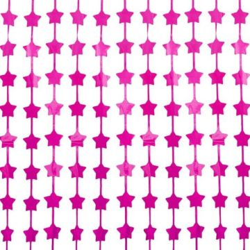 Tenda A Stelle Magenta 100cm X200cm Pz.1