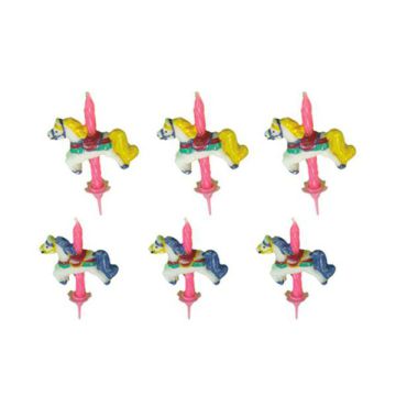 CANDELINE CAVALLUCCIO ROSA PZ.6
