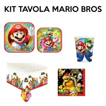KIT TAVOLA SUPER MARIO BROS
