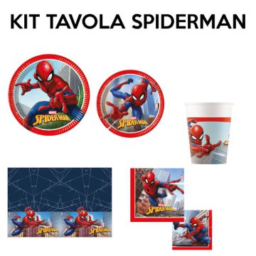 KIT TAVOLA SPIDERMAN