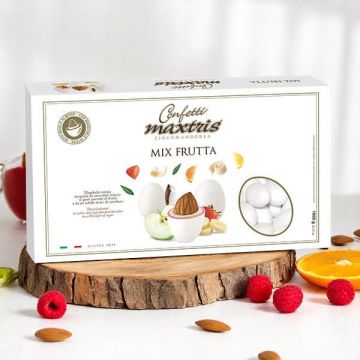 Confetti Maxtris frutta bianchi 1kg