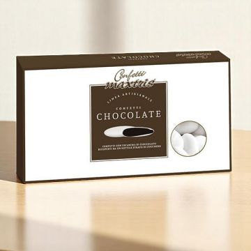 Confetti bianchi al cioccolato 1kg per cerimonie