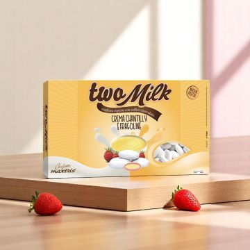 Confetti Two Milk crema fragoline 1kg per cerimonie