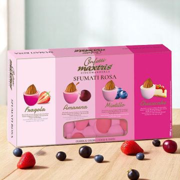 Confetti Maxtris sfumati rosa 1kg per eventi