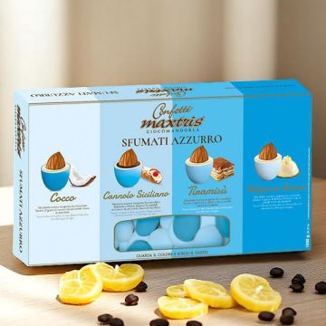 Confetti Maxtris sfumati azzurro 1kg per cerimonie