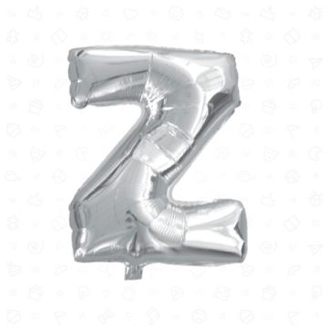 PALLONCINO LETTERA (Z) ARGENTO PZ.1