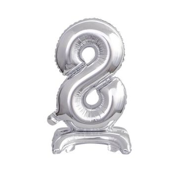 PALLONCINO NUMERO (8) ARGENTO PZ.1