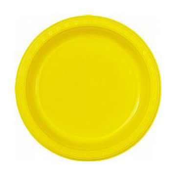 PIATTO PIANO GIALLO DELUXE PZ.30