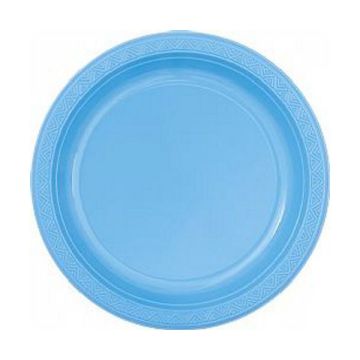 PIATTO FONDO AZZURRO DELUXE PZ.30