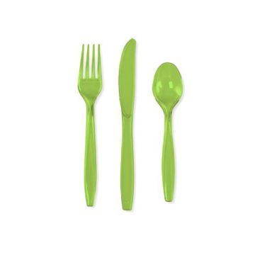 CUCCHIAIO VERDE LIME DELUXE PZ.10