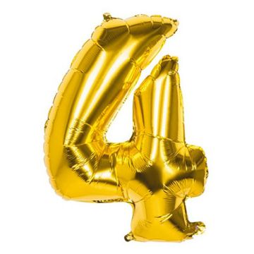 Palloncino Oro N.4 Cm.85 Pz.1