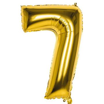 Palloncino Oro N.7 Cm.85 Pz.1