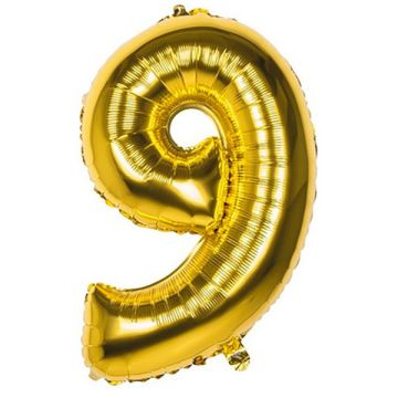 Palloncino Oro N.9 Cm.85 Pz.1