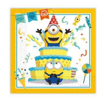 Tovaglioli Minions Pz.20