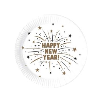 Piatti Happy New Year Pz.8