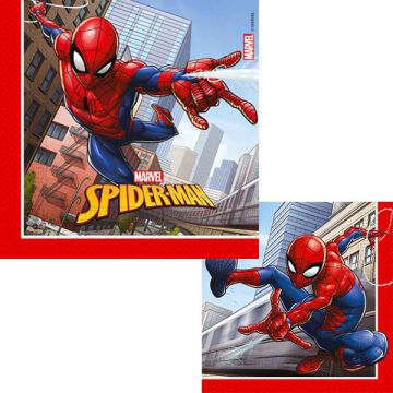 Tovaglioli Spiderman Crime Fighter Pz.20