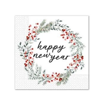Tovaglioli Happy New Year Pz.20