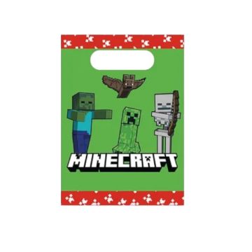 Sacchetti In Carta Minecraft Pz.4