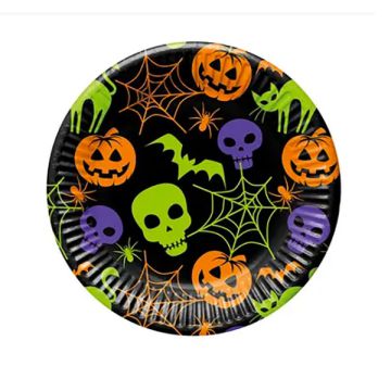 Piatti Halloween Partys Pz.8