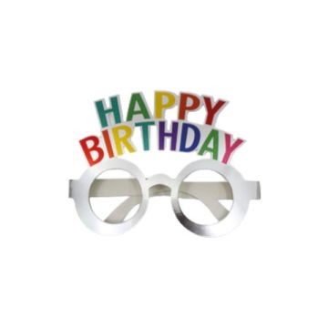 Occhiali In Carta Happy Birthday Pz.4 Occhiali In Carta Happy Birthday Pz.4