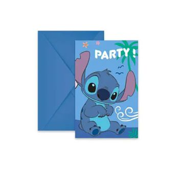 Inviti Stitch & Angel Pz.6