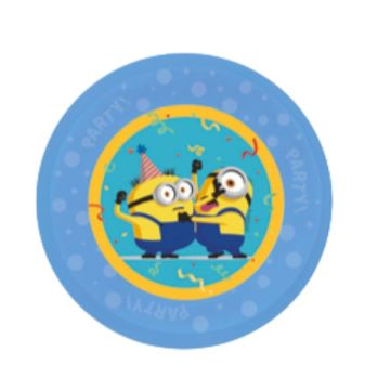 Piatti Minions Reusable 21 Cm Pz.4