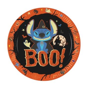 Piatti Stitch Halloween Pz.8 Piatti Stitch Halloween Pz.8