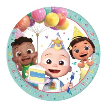 Piatti Cocomelon Cm. 23 Pz.8