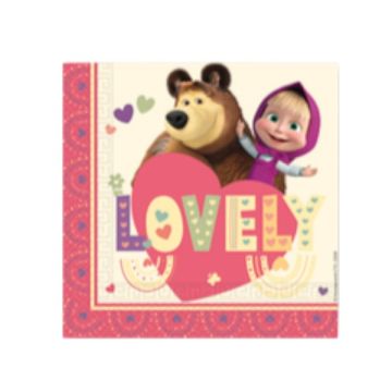 Tovaglioli Masha E Orso Pz.20