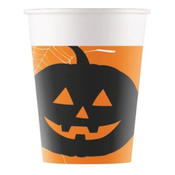 Bicchieri Halloween Pumpkin Pz.8 Bicchieri Halloween Pumpkin Pz.8